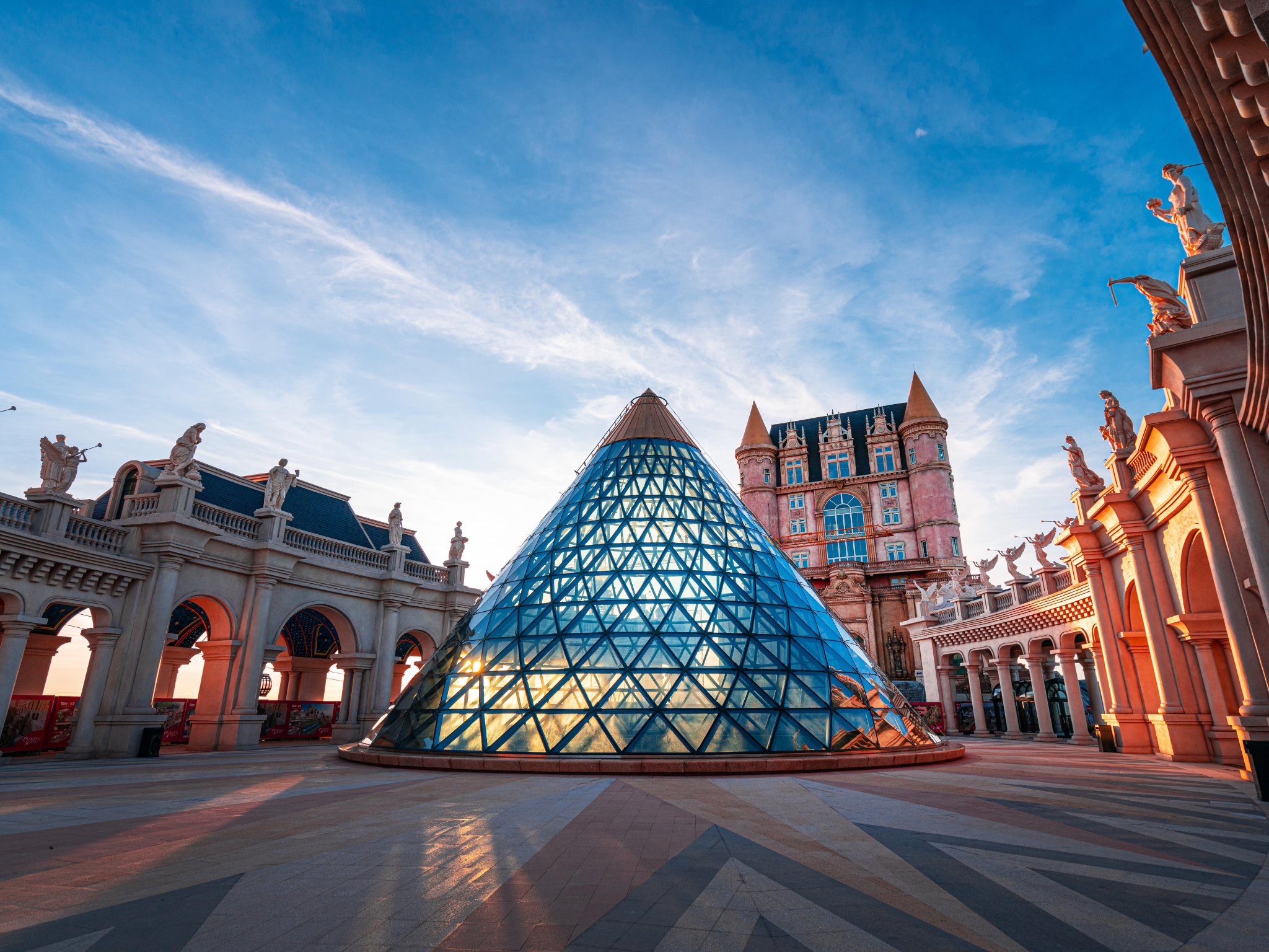 quảng trường nhật thực bà nà hills