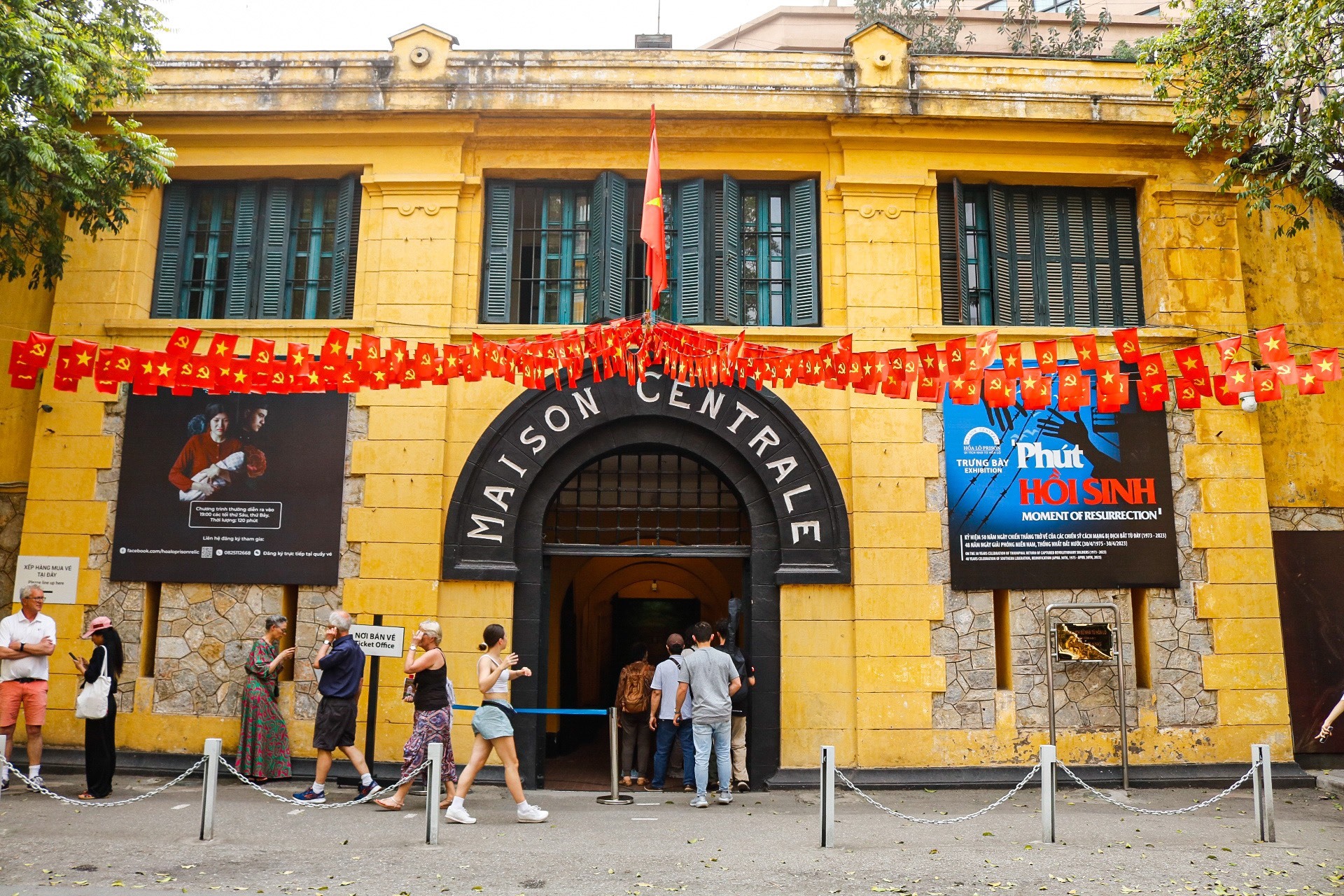 Hoa Lo Prison Museum is a top tourist destination here in Hanoi.