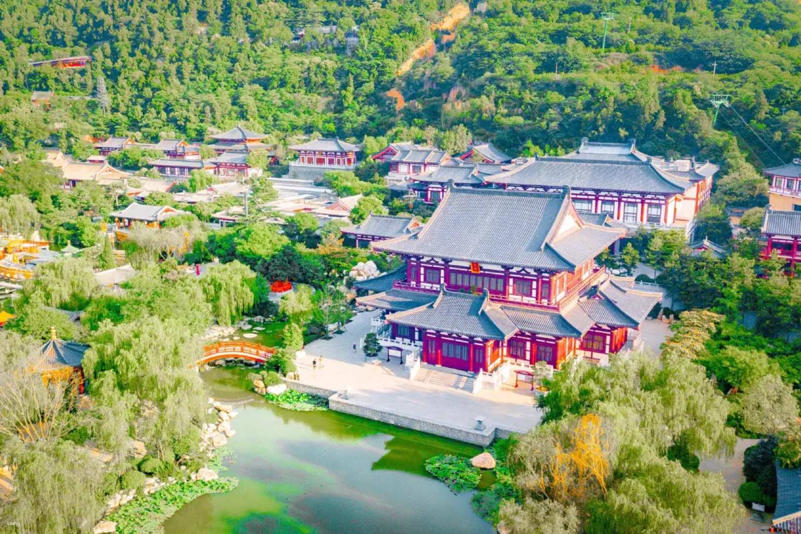 Khung cảnh thơ mộng và cổ kính tại Hoa Thanh Cung